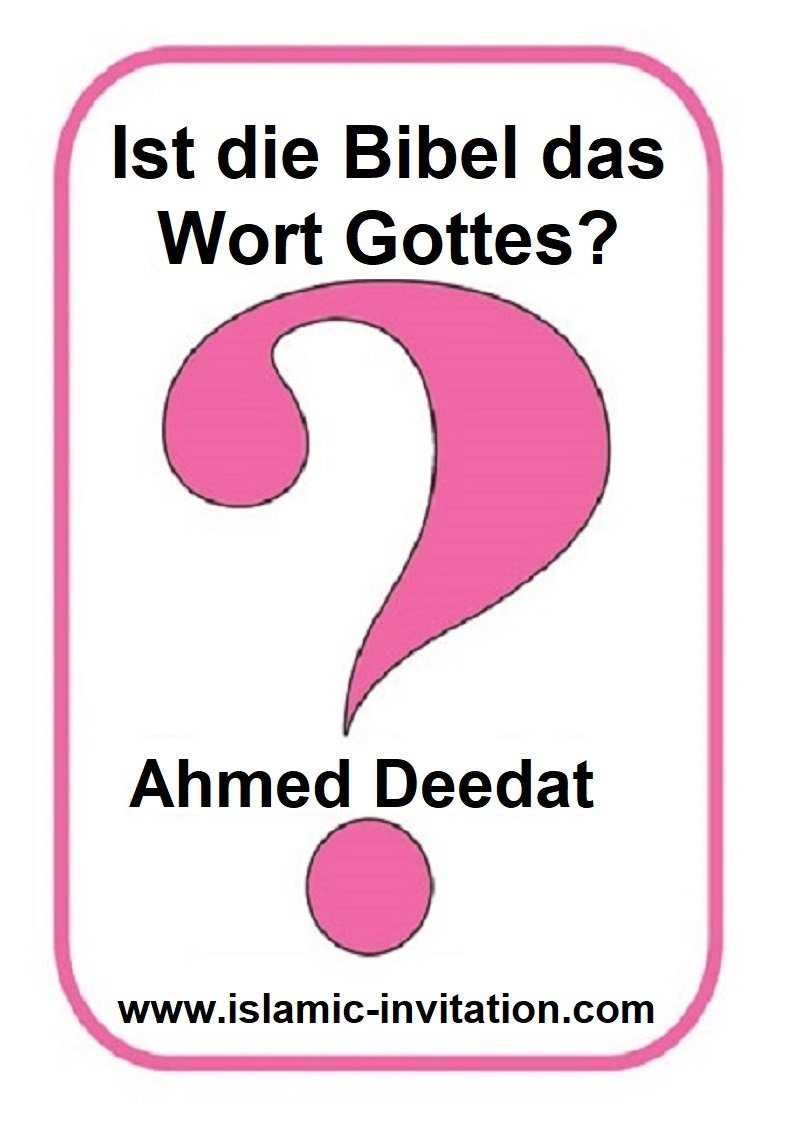 Ist die Bibel das Wort Gottes?