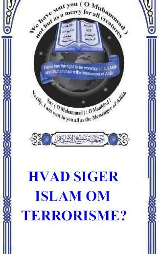 HVAD SIGER ISLAM OM TERRORISME?