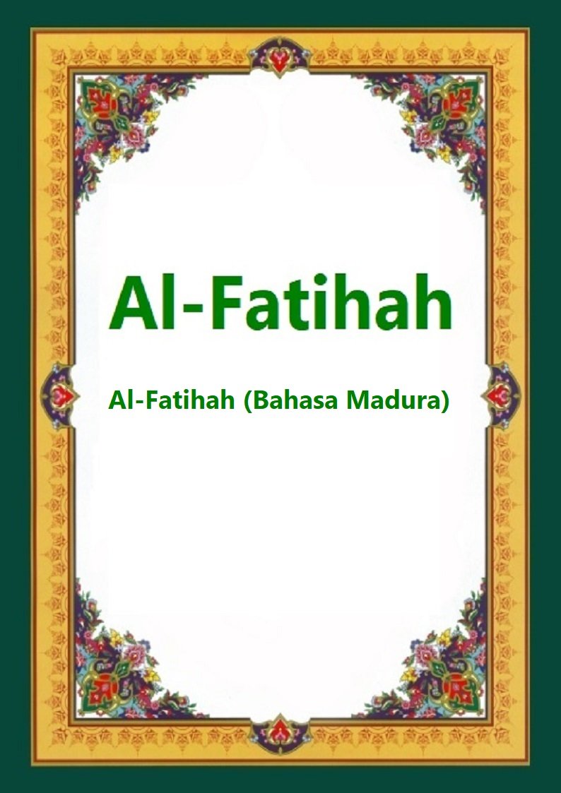 Al-Fatihah (Bahasa Madura)