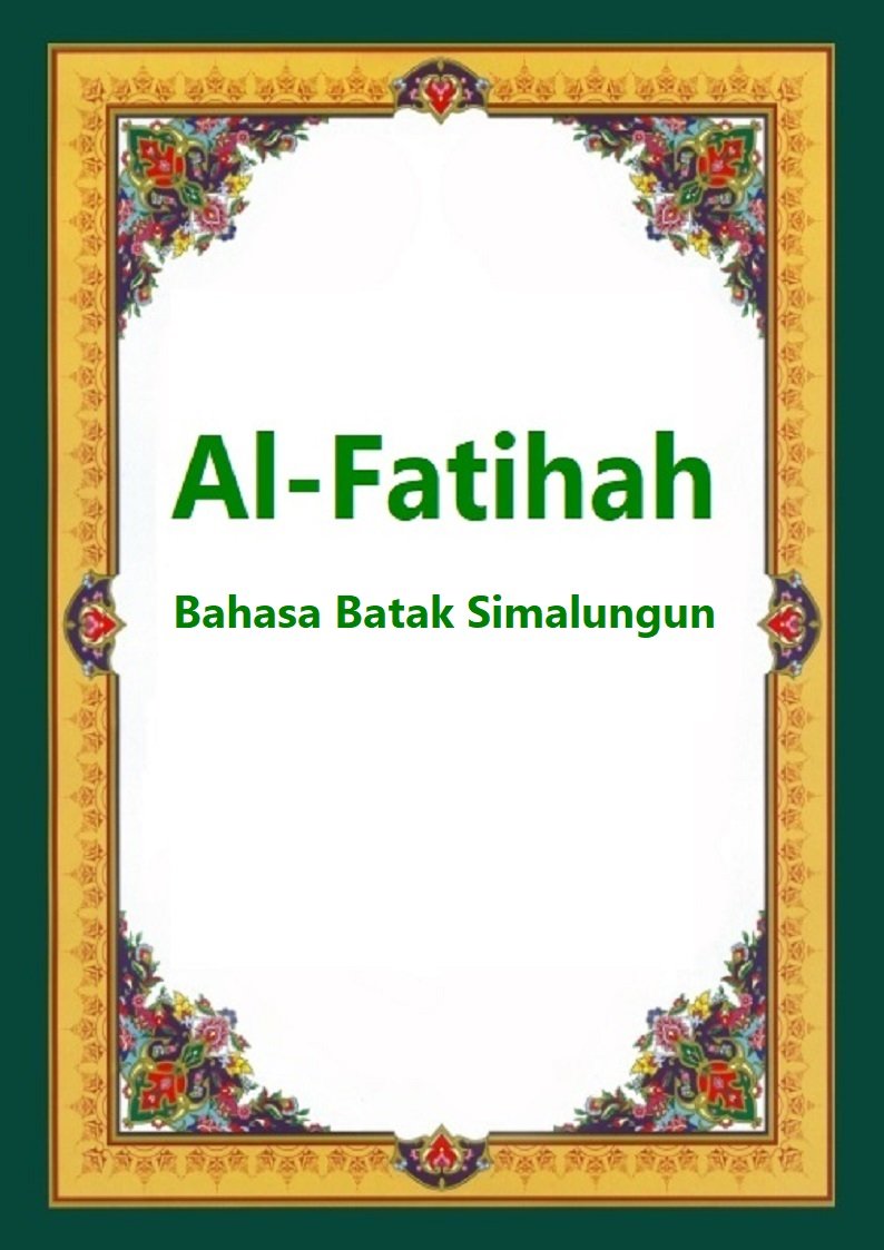 Al-Fatihah Bahasa Batak Simalungun