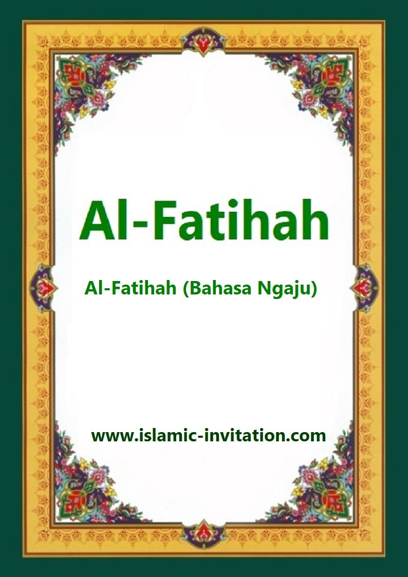Al-Fatihah (Bahasa Ngaju)