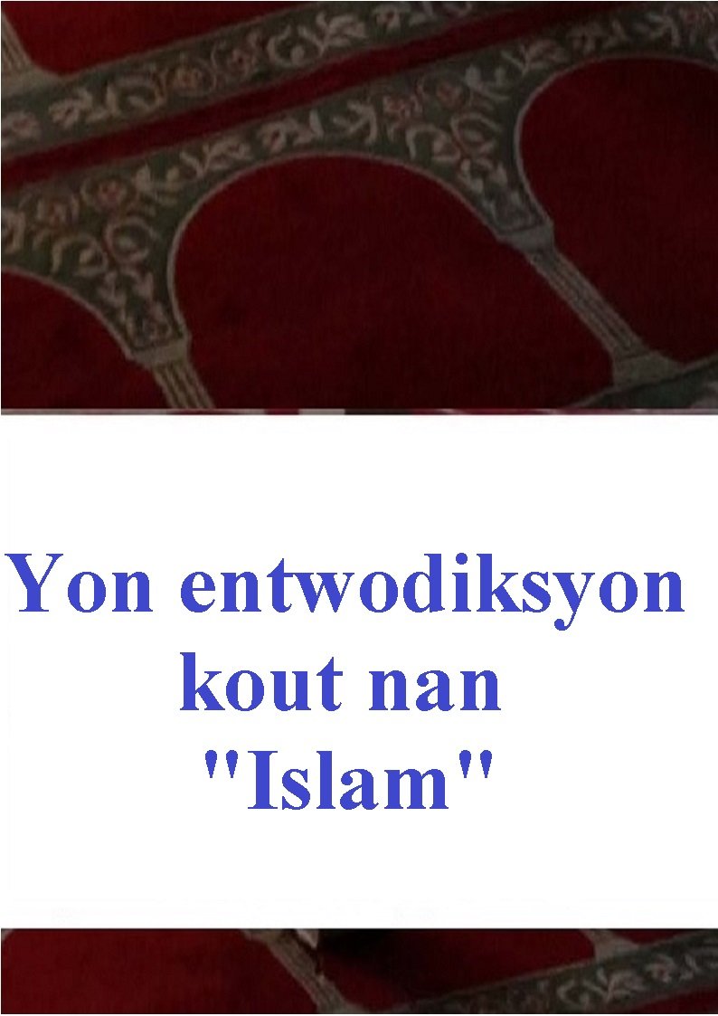 Yon entwodiksyon kout nan "Islam"