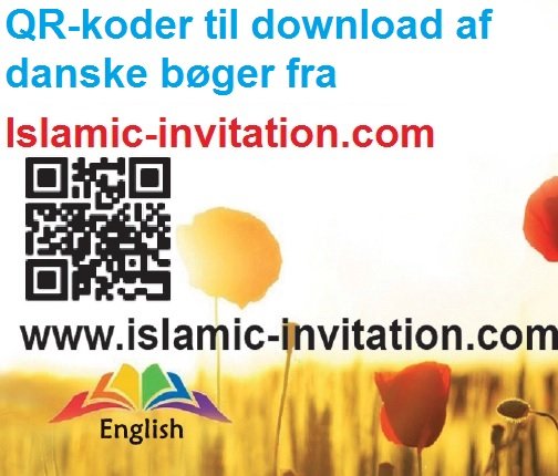 QR-koder til download af danske bøger fra Islamic-invitation.com 