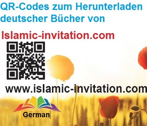 QR-Codes zum Herunterladen deutscher Bücher von Islamic-invitation.com