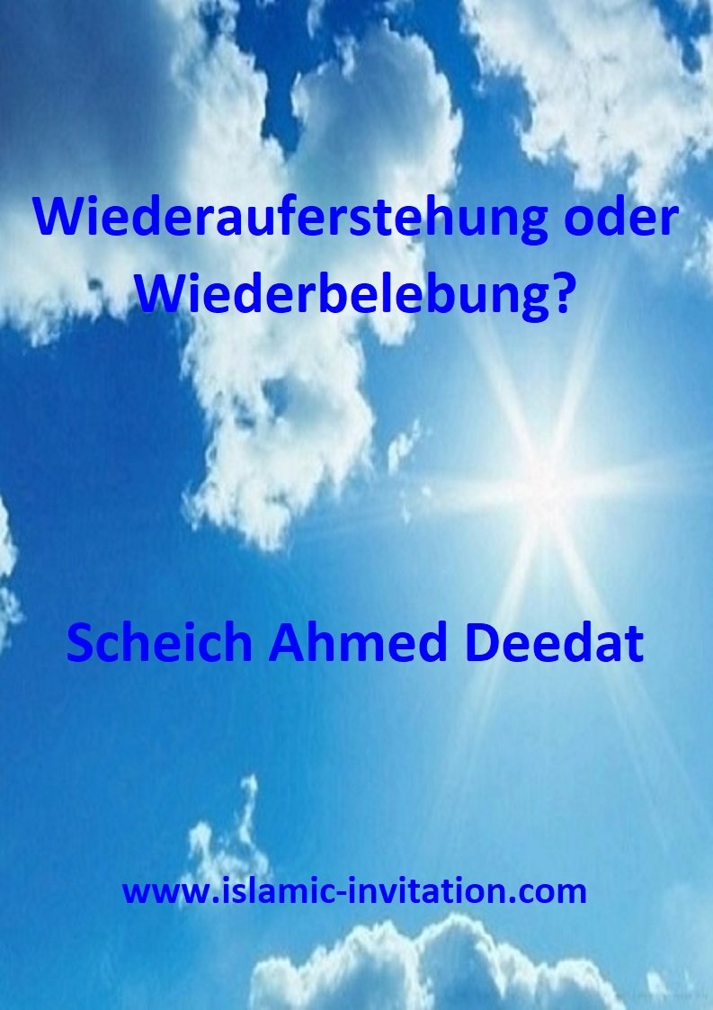 Wiederauferstehung oder Wiederbelebung?