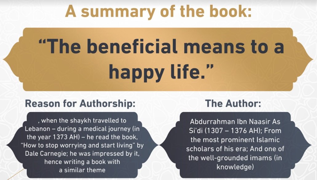 A summary of the book: The  Beneficial Means to a Happy life